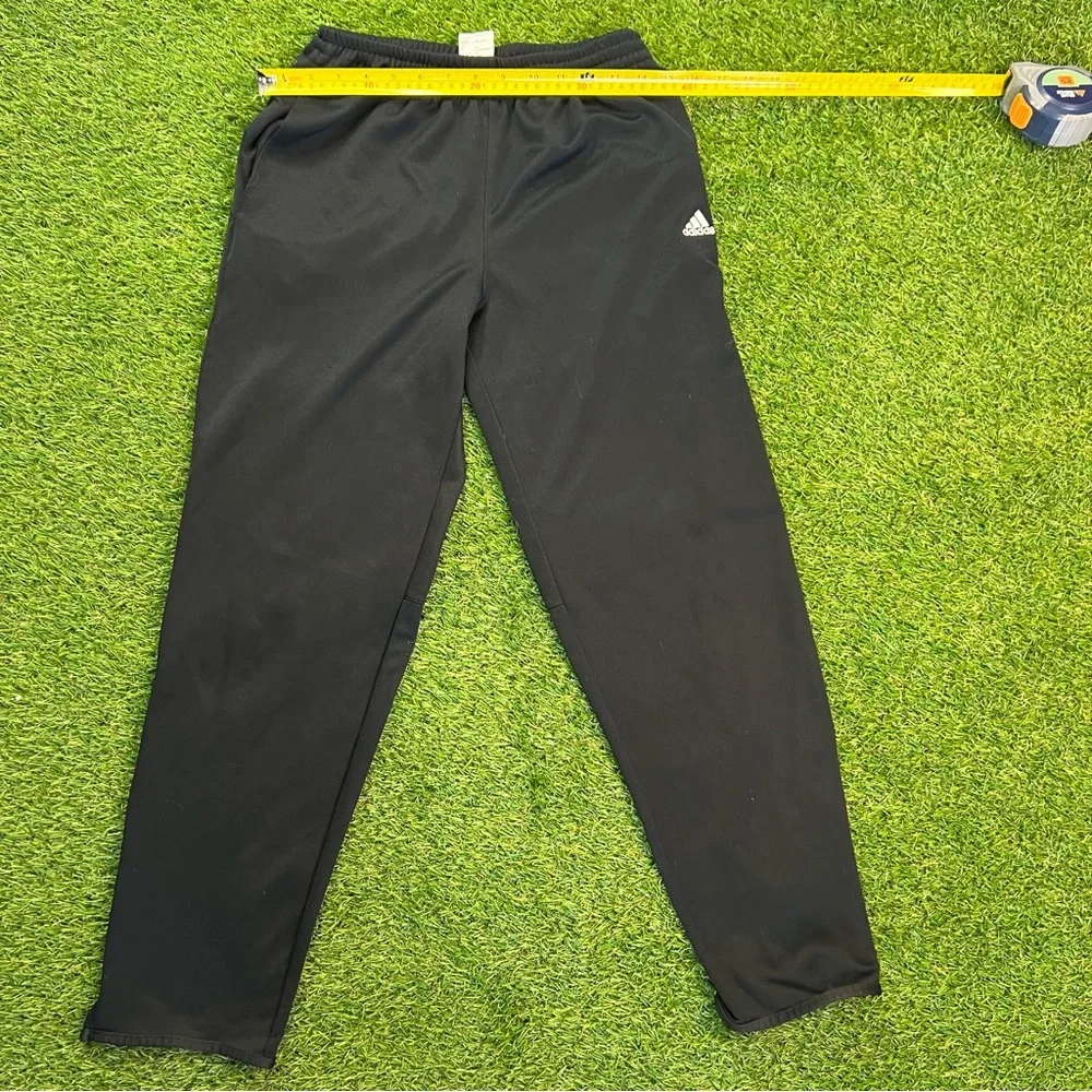 Adidas Black Joggers with Elastic‎ Waist and Relaxed Fit